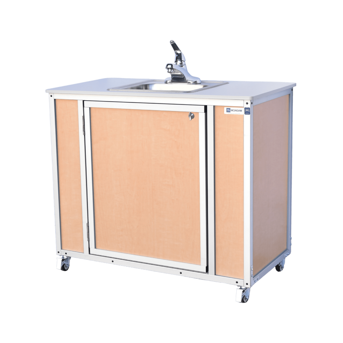 Portable NSF Certified 30" High Single - Basin (NS - 007) - SchoolOutlet
