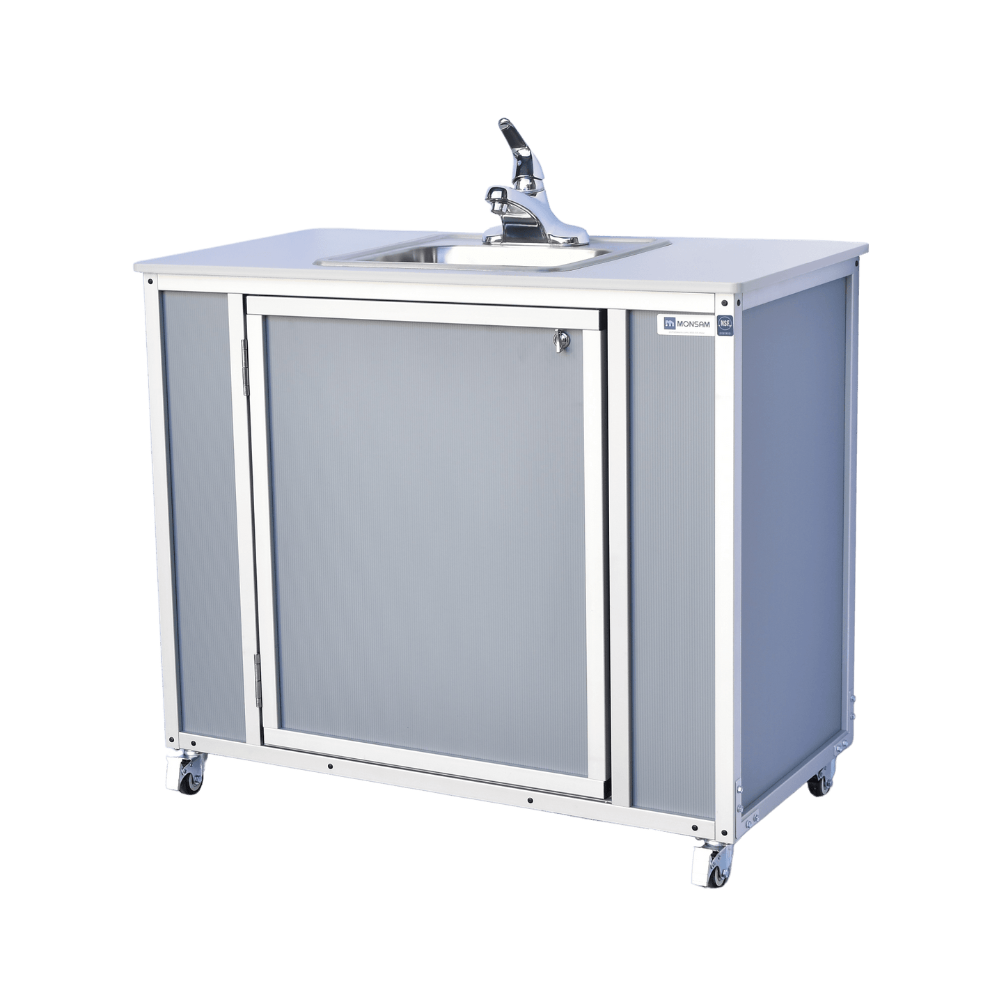 Portable NSF Certified 30" High Single - Basin (NS - 007) - SchoolOutlet