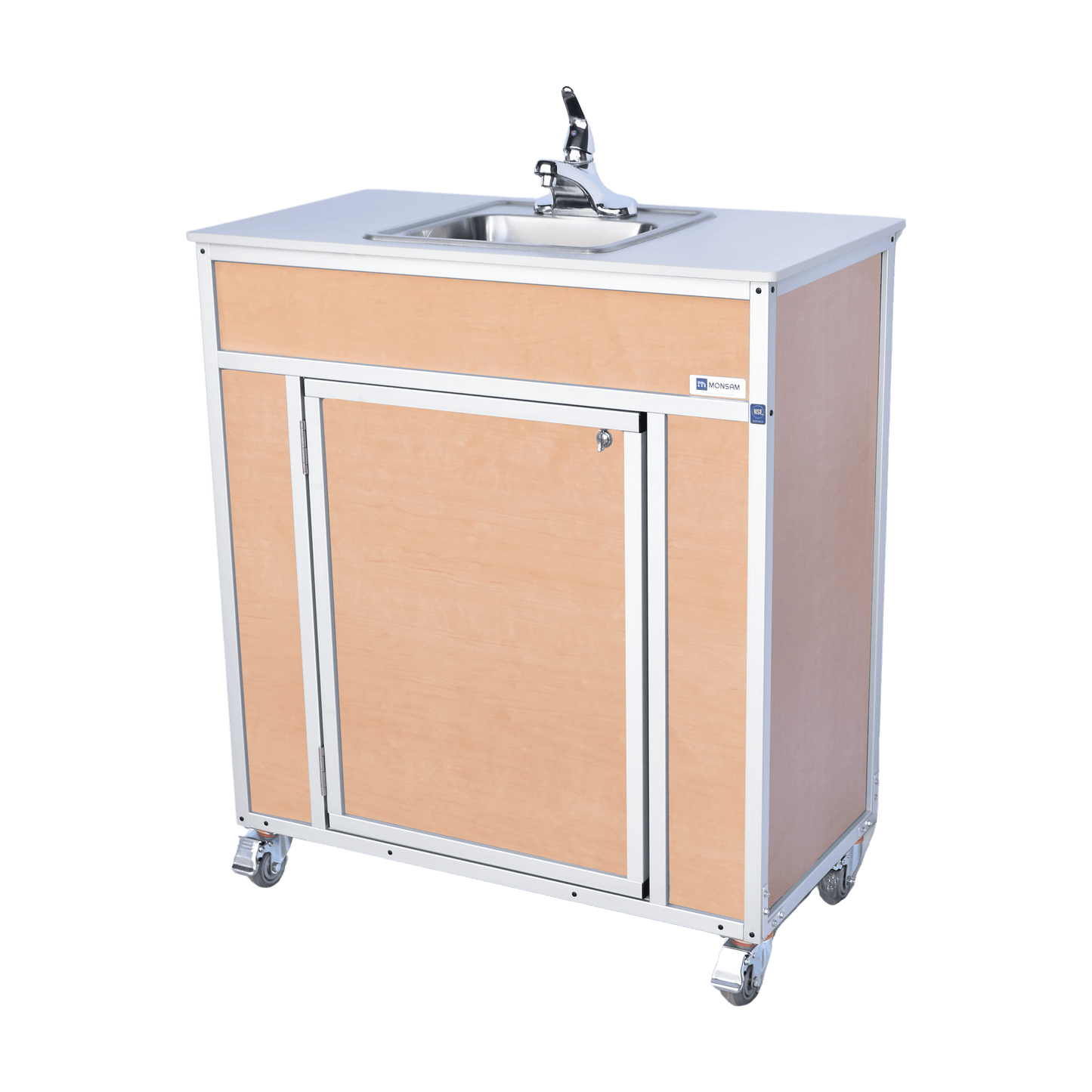 Portable NSF Certified Single 6" Deep Basin Portable Sink (NS - 009S) - SchoolOutlet