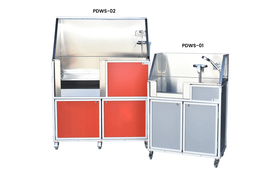 Mobile Small/Medium Dog Washing Station (PDWS - 01) - SchoolOutlet