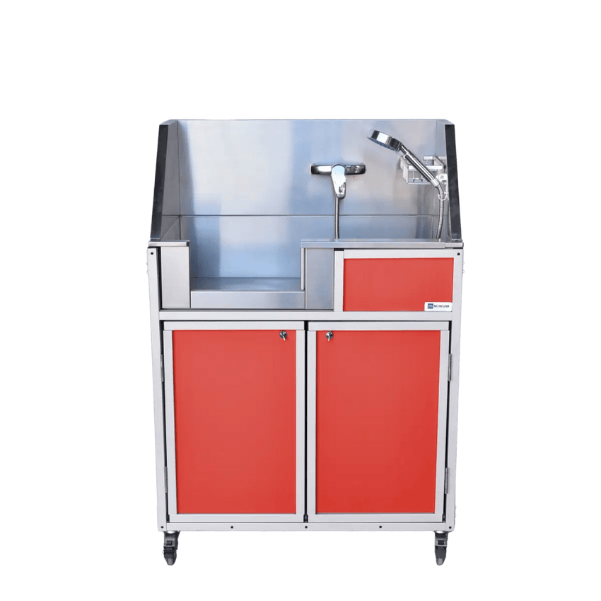 Mobile Small/Medium Dog Washing Station (PDWS - 01) - SchoolOutlet