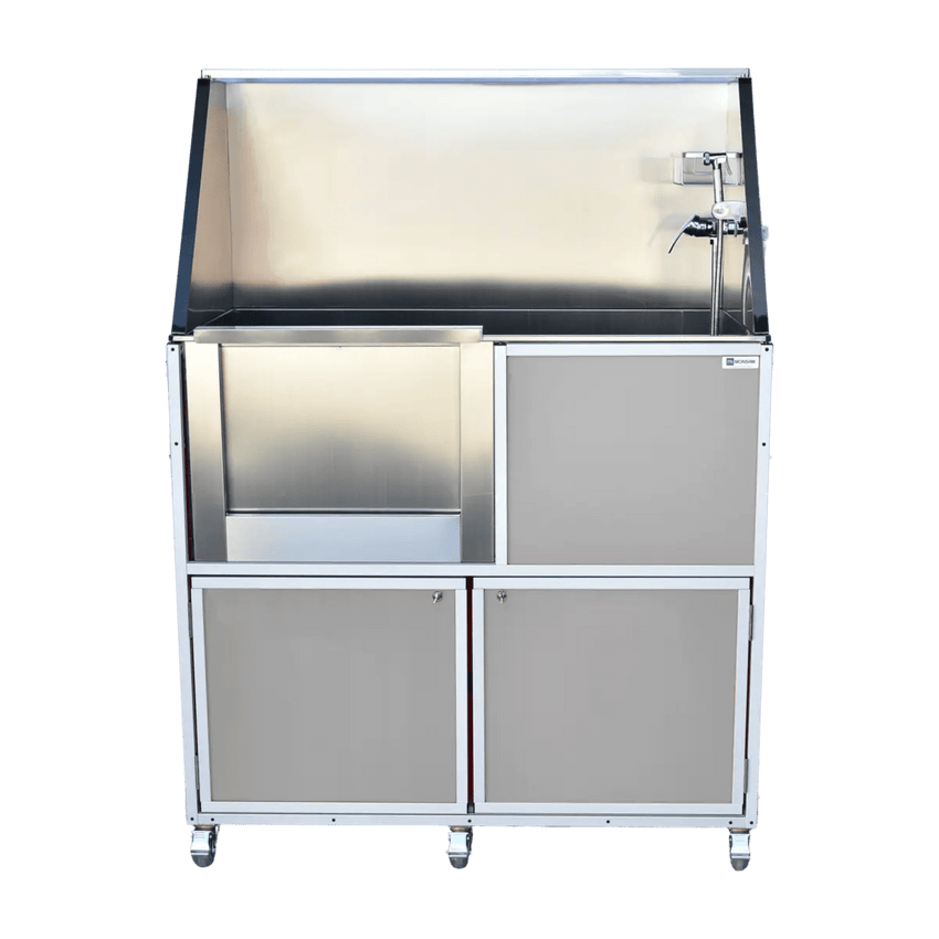 Mobile Large Portable Dog Washing Station (PDWS - 02) - SchoolOutlet