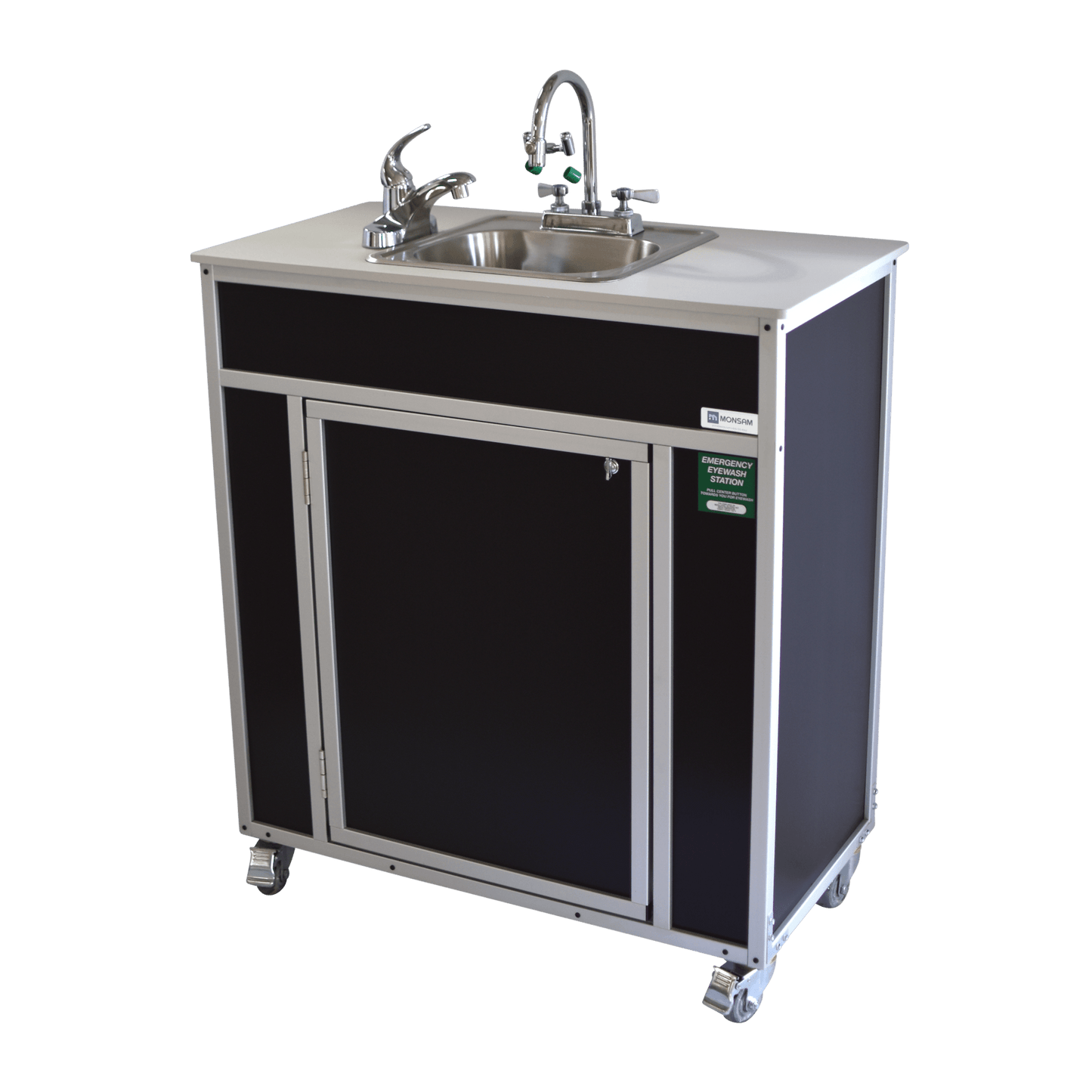 Portable Eye and Face Washing Station 6" Deep Portable SInk (PSE - 2001E) - SchoolOutlet