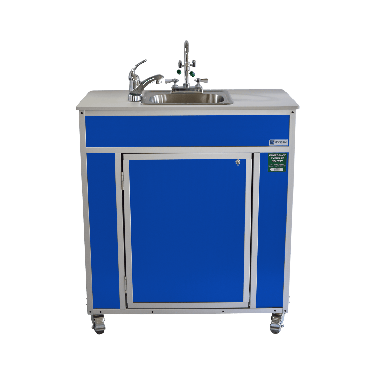 Portable Eye and Face Washing Station 6" Deep Portable SInk (PSE - 2001E) - SchoolOutlet