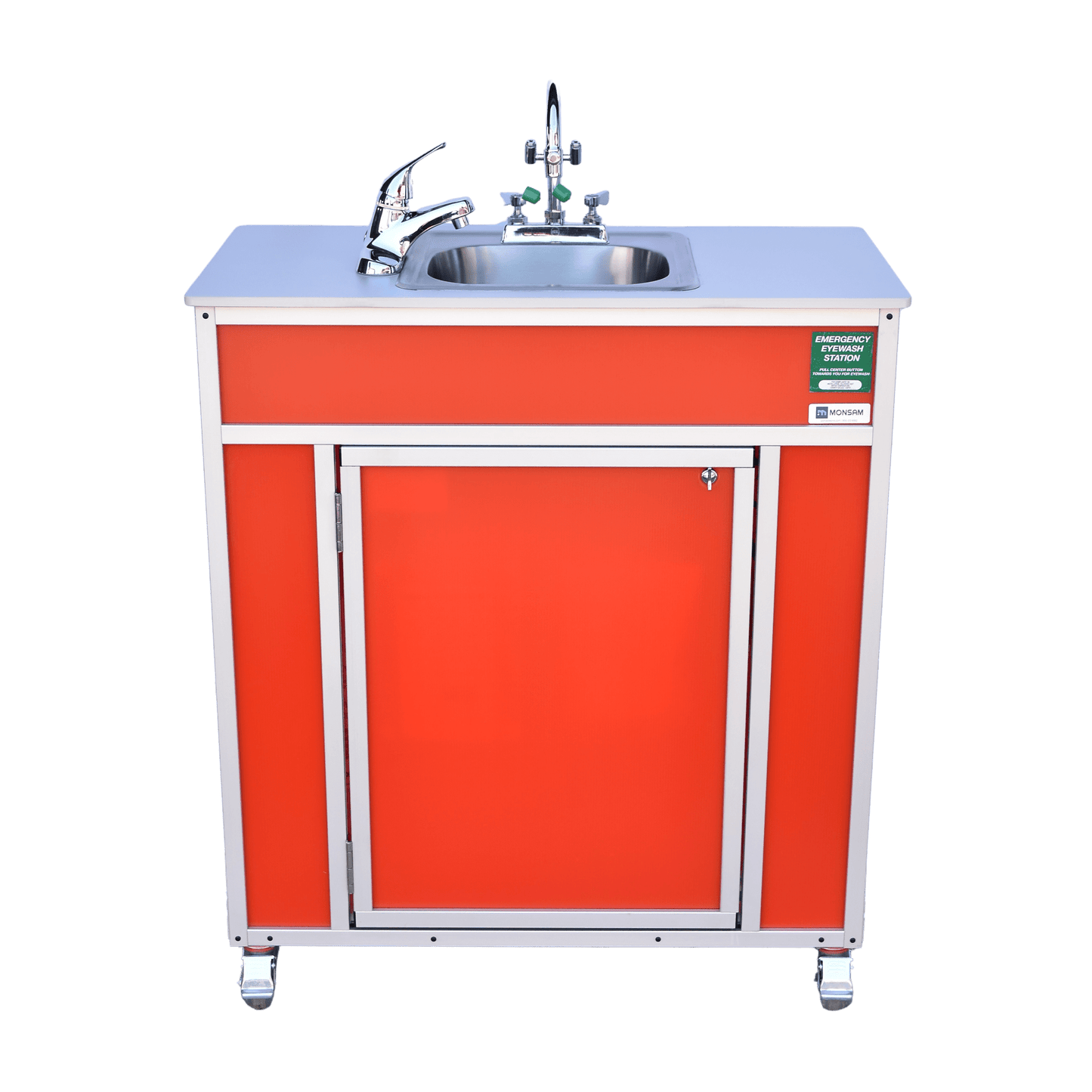 Portable Eye and Face Washing Station 6" Deep Portable SInk (PSE - 2001E) - SchoolOutlet