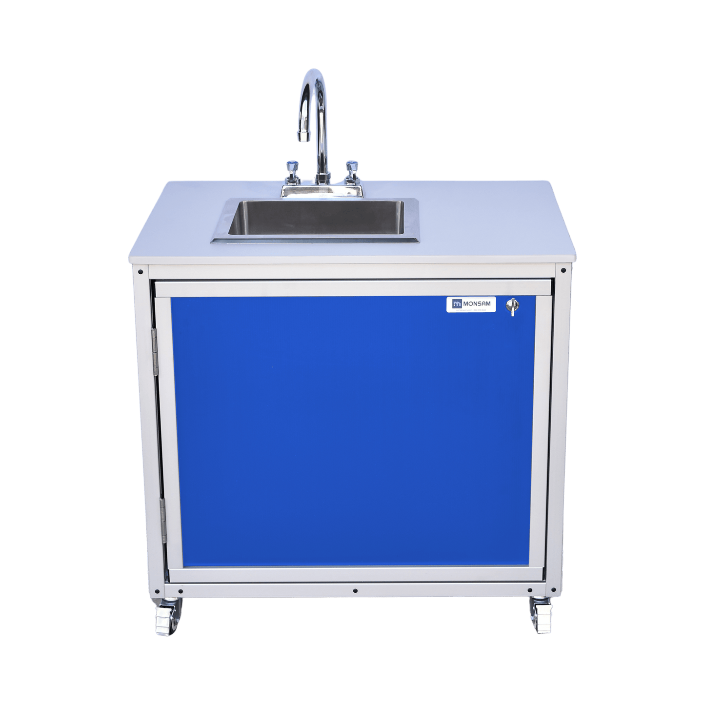 Battery Operated Portable Single Basin Powered Sink - COLD WATER ONLY (PSE - 2006B) - SchoolOutlet
