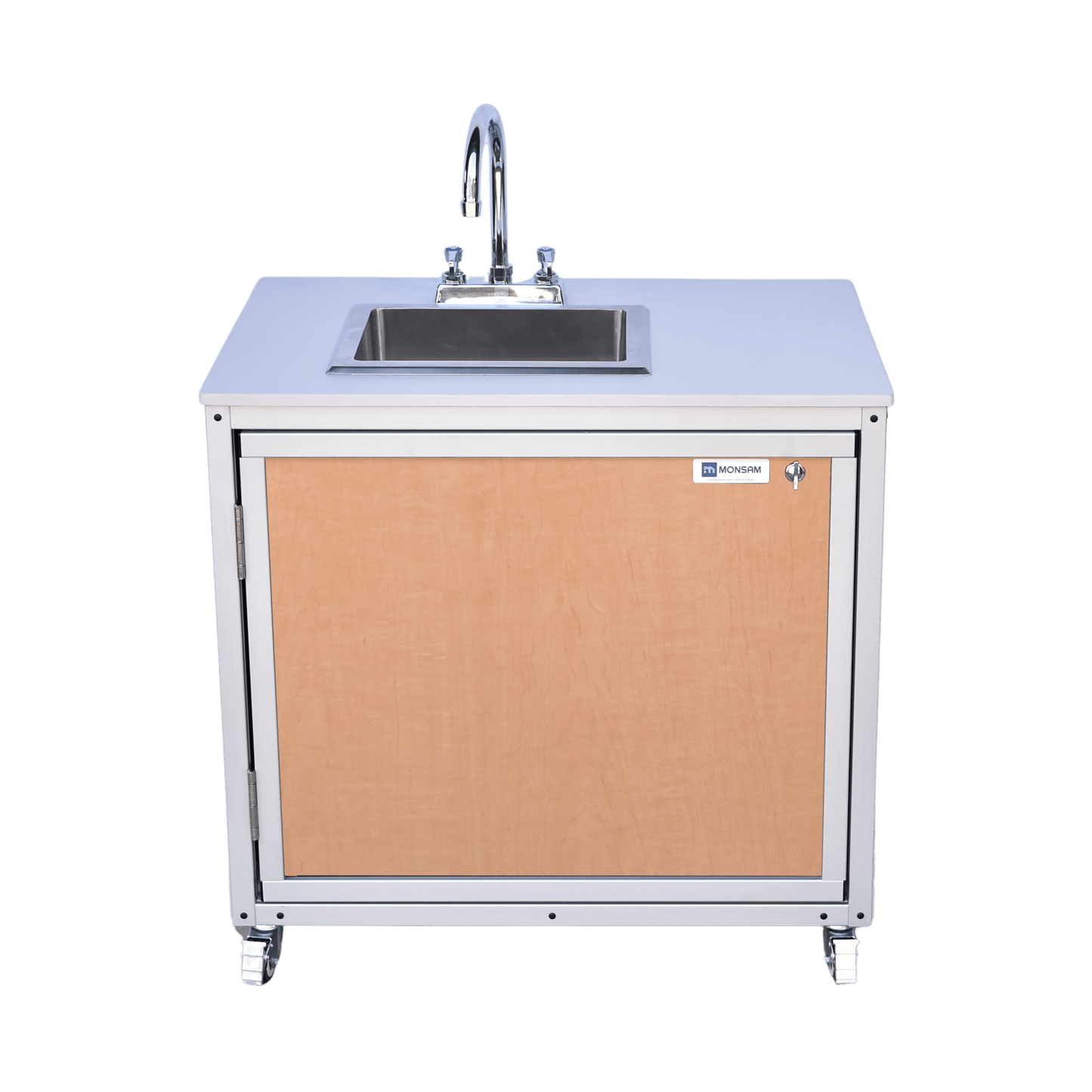 Battery Operated Portable Single Basin Powered Sink - COLD WATER ONLY (PSE - 2006B) - SchoolOutlet