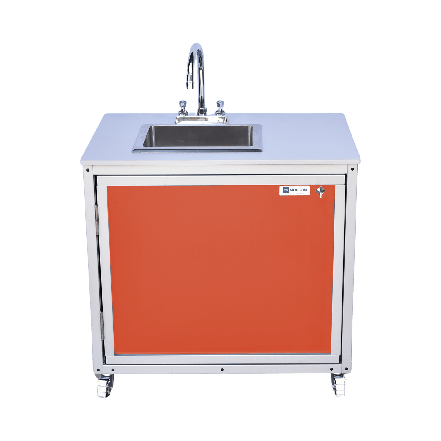 Battery Operated Portable Single Basin Powered Sink - COLD WATER ONLY (PSE - 2006B) - SchoolOutlet