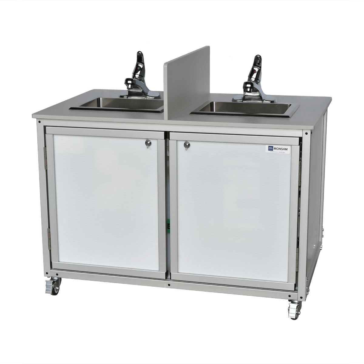 Toddler Double Basin Portable Sink 25" High (PSE - 2006D) - SchoolOutlet