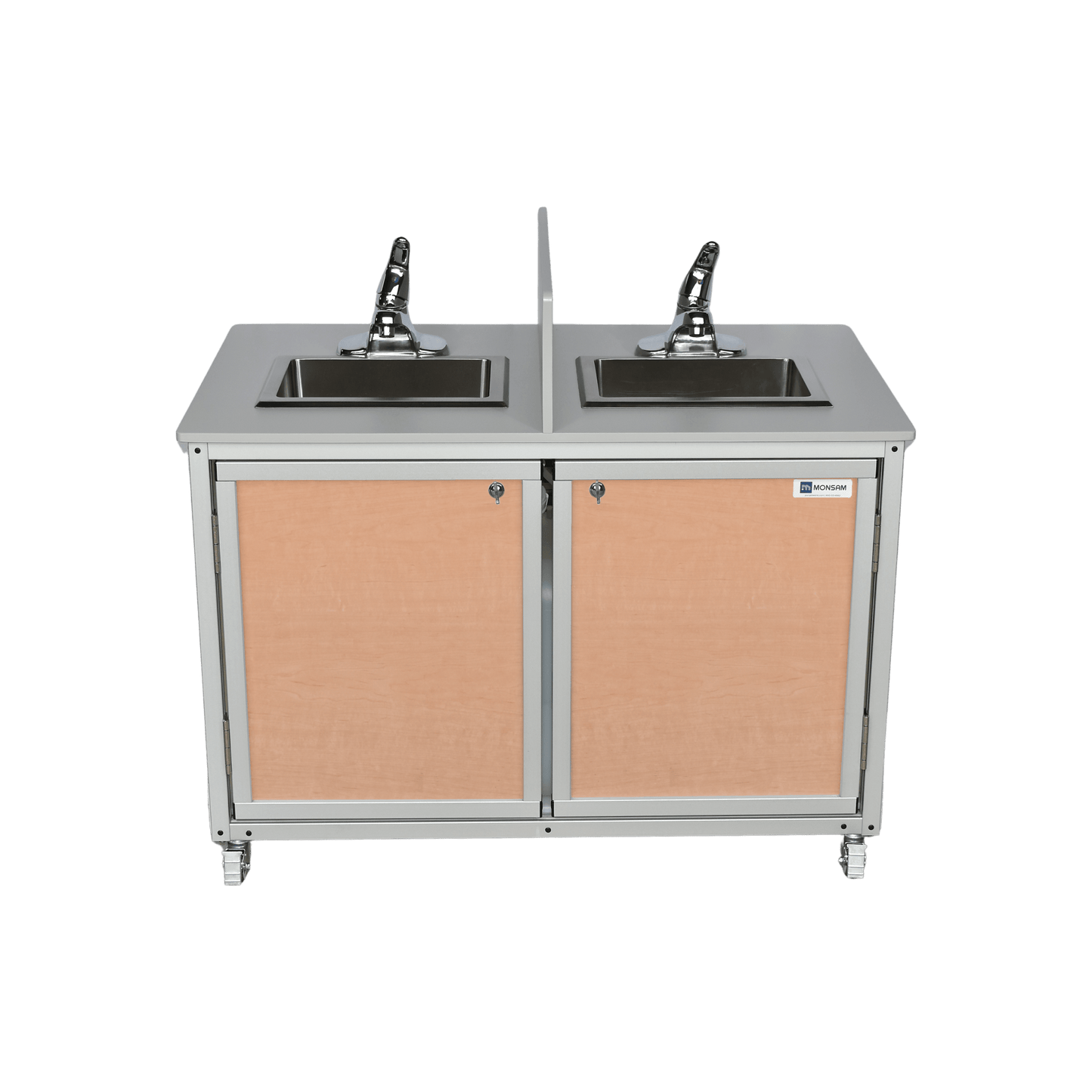Toddler Double Basin Portable Sink 25" High (PSE - 2006D) - SchoolOutlet