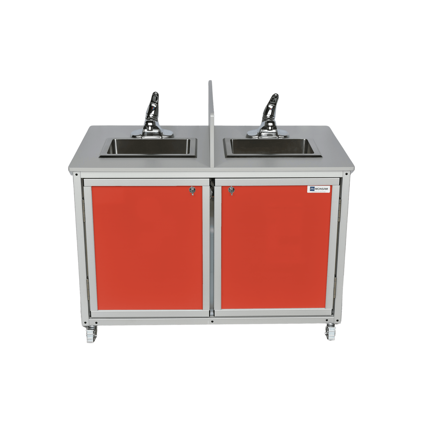 Toddler Double Basin Portable Sink 25" High (PSE - 2006D) - SchoolOutlet
