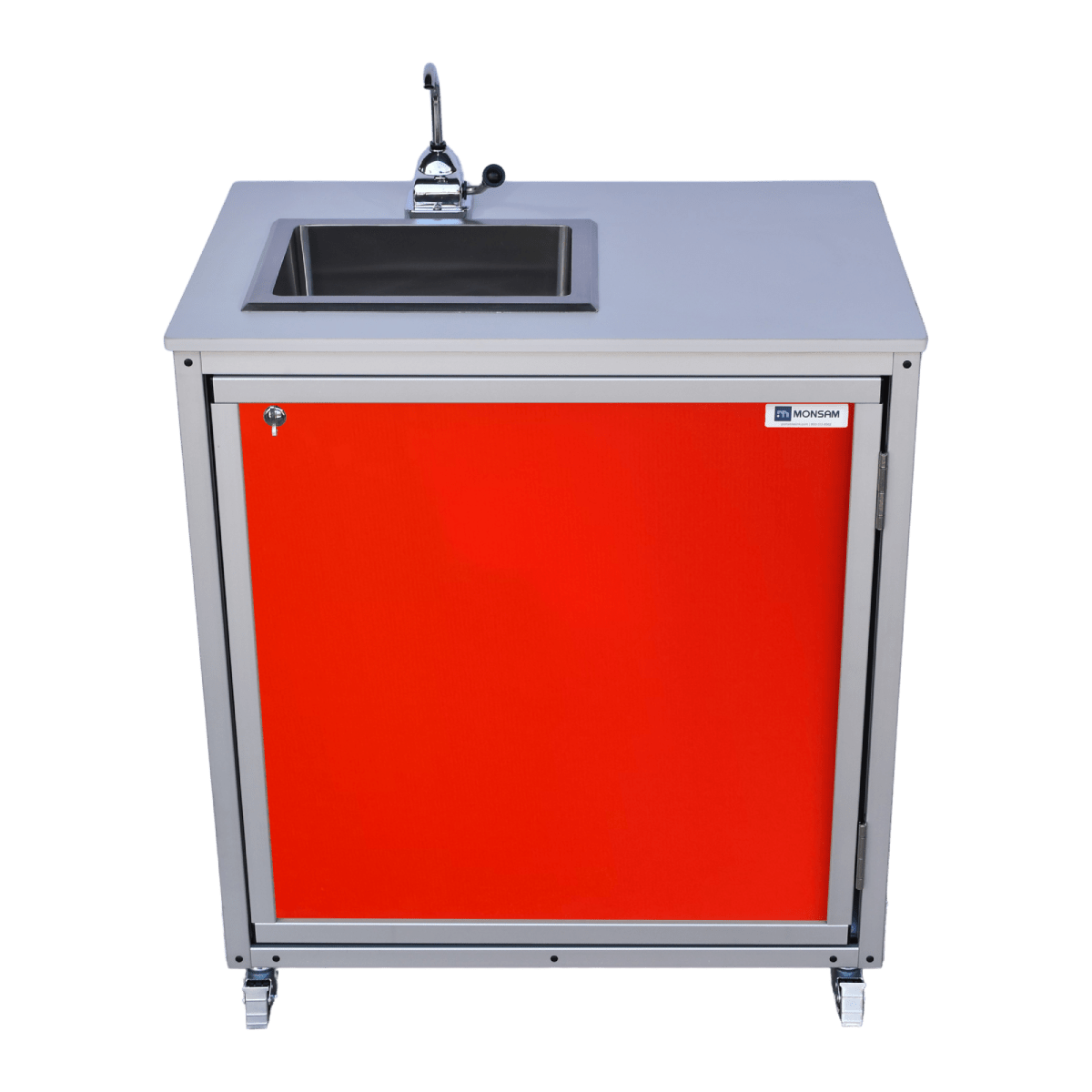 Portable Single Basin Hand Pump Sink - COLD WATER ONLY (PSE - 2008) - SchoolOutlet