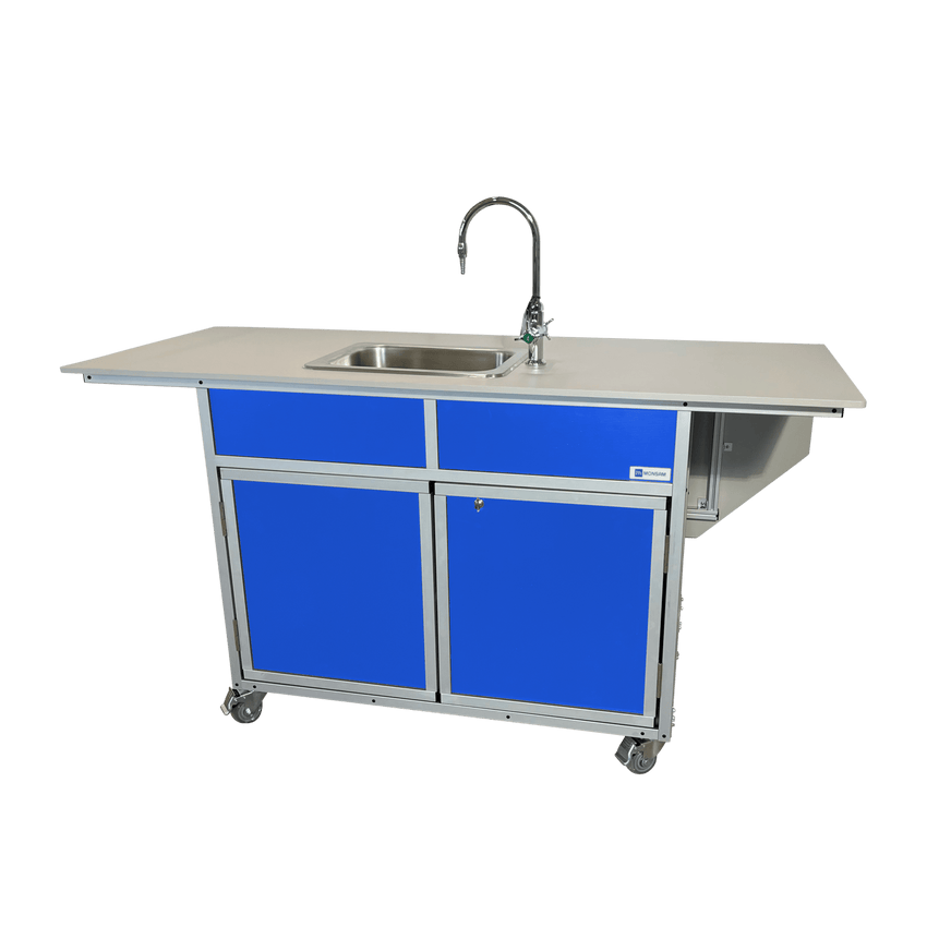 Portable Science Lab Workstation with Portable Sink (PSE - 2040) - SchoolOutlet