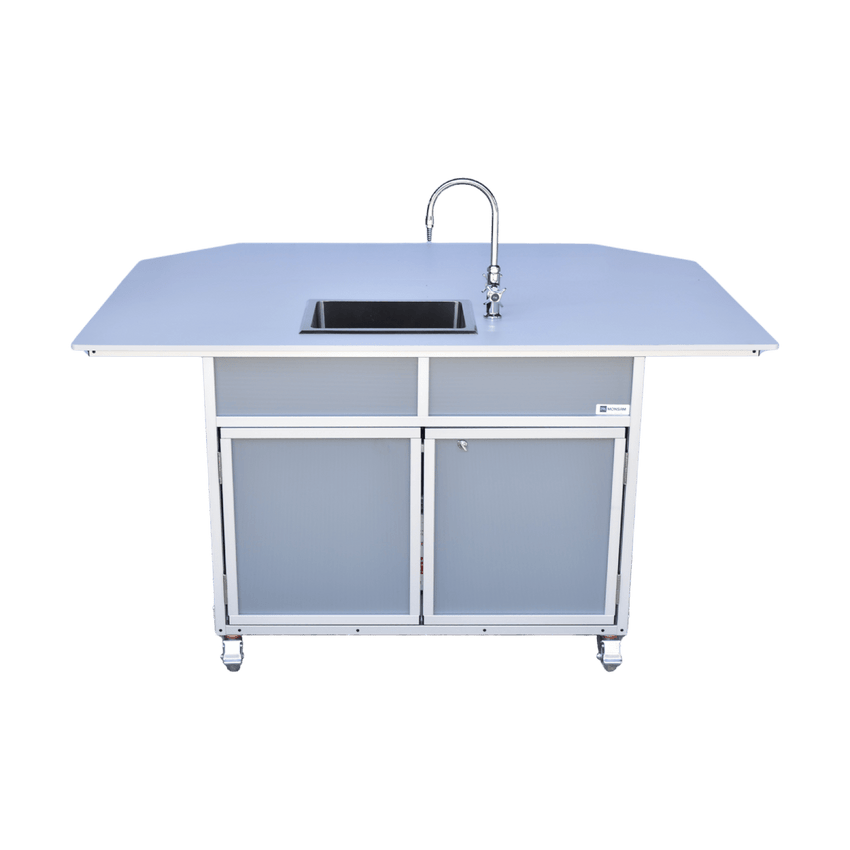 Portable Science Lab Workstation with Portable Sink (PSE - 2040) - SchoolOutlet