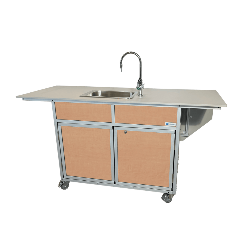 Portable Science Lab Workstation with Portable Sink (PSE - 2040) - SchoolOutlet