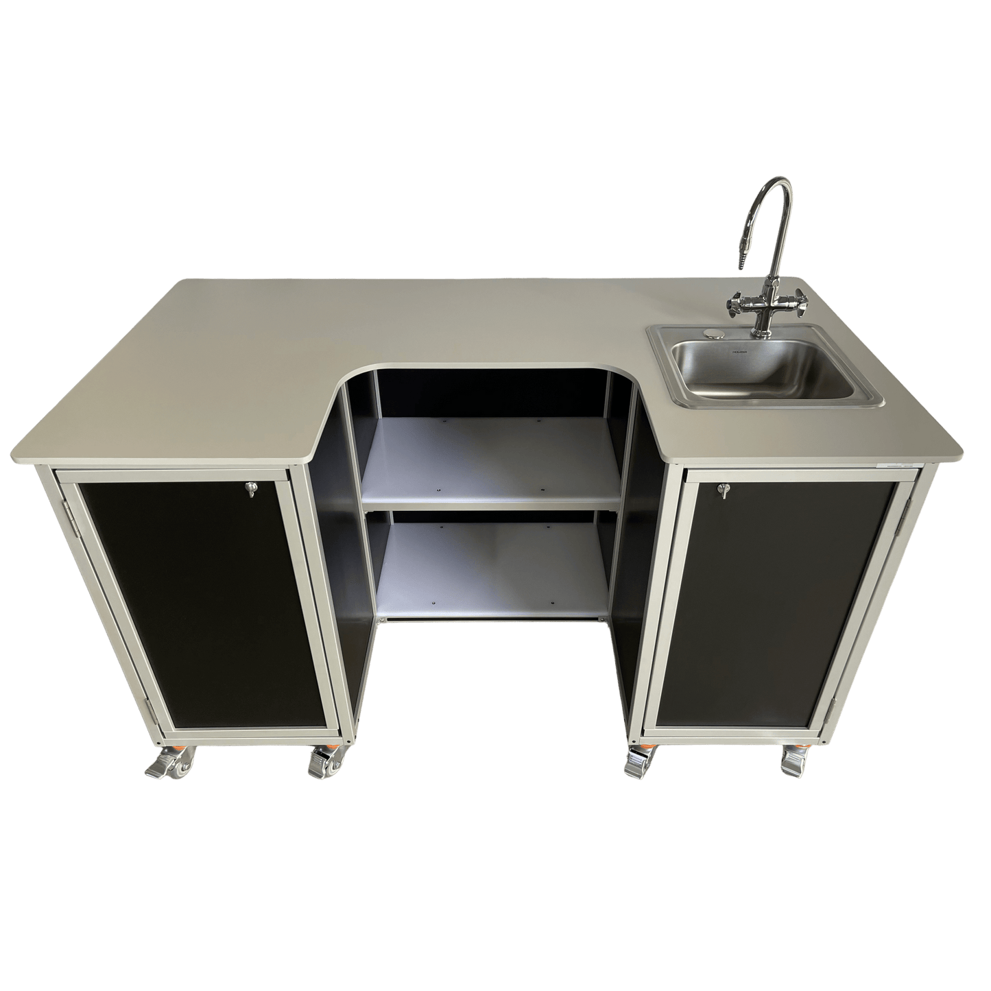 Science Demonstration Workstation with Portable Sink (PSE - 2049) - SchoolOutlet