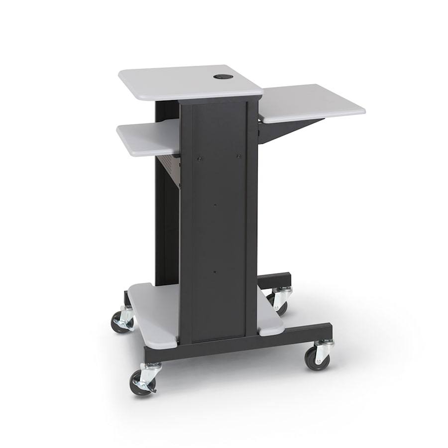 Mooreco PRESENTATION CART Gray and Black Color (Mooreco 89759)