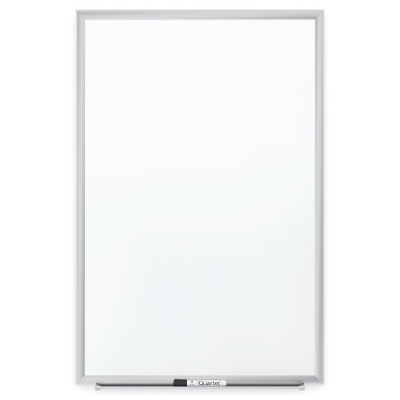 Quartet Classic DuraMax Magnetic Whiteboard, 72" x 48", Silver Aluminum Frame (2547) - SchoolOutlet