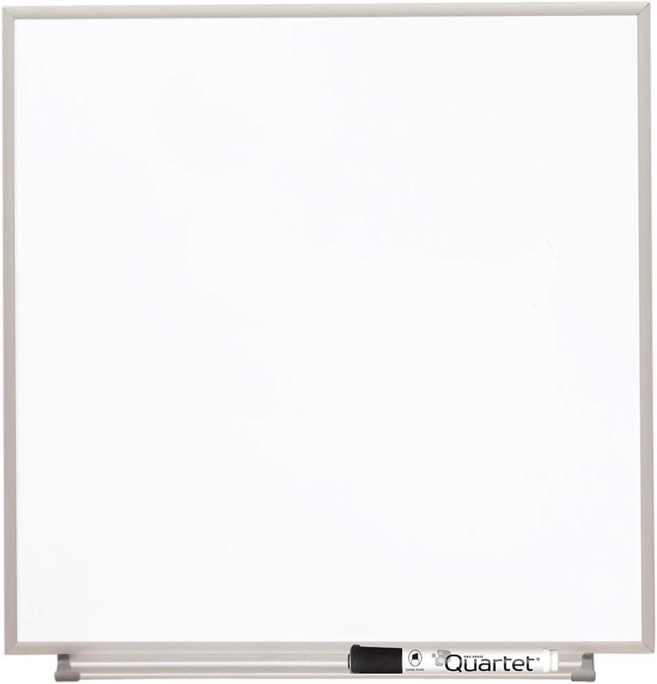 Quartet Matrix Magnetic Modular Whiteboard Silver Aluminum Frame - 23"W x 23"H (M2323) - SchoolOutlet
