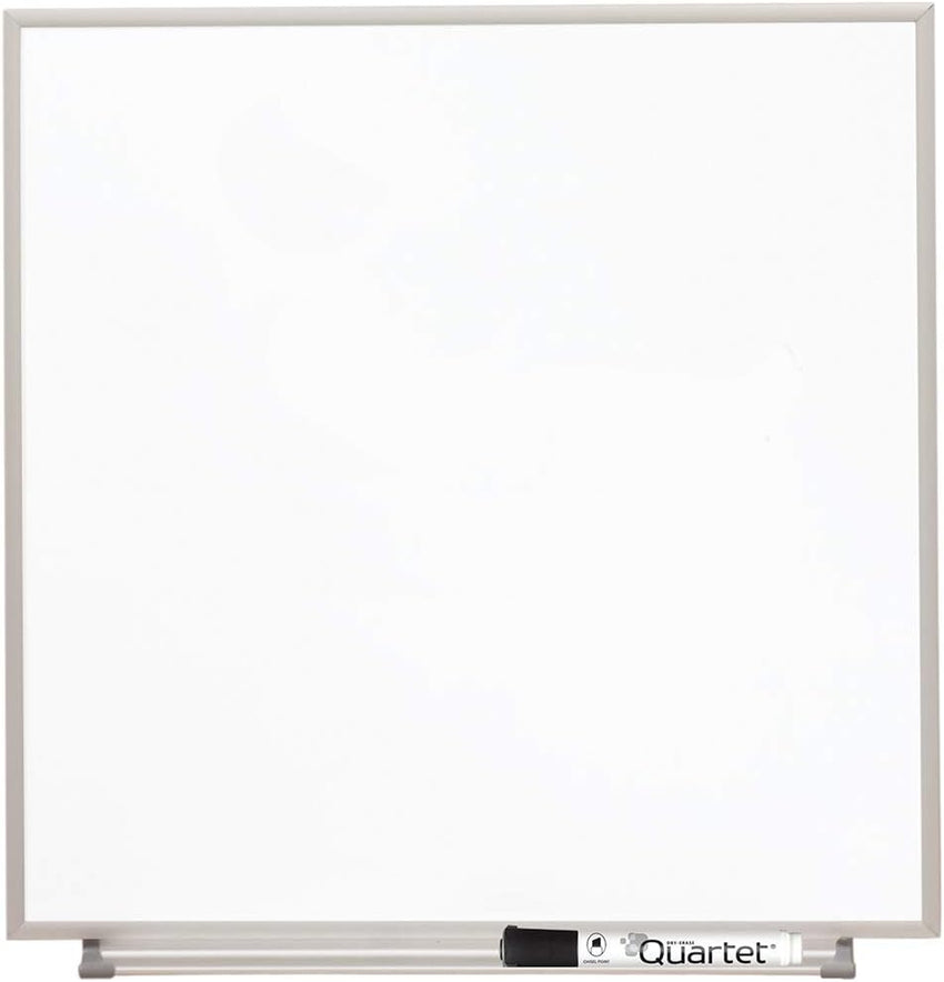 Quartet Matrix Magnetic Modular Whiteboard Silver Aluminum Frame - 23"W x 23"H (M2323) - SchoolOutlet