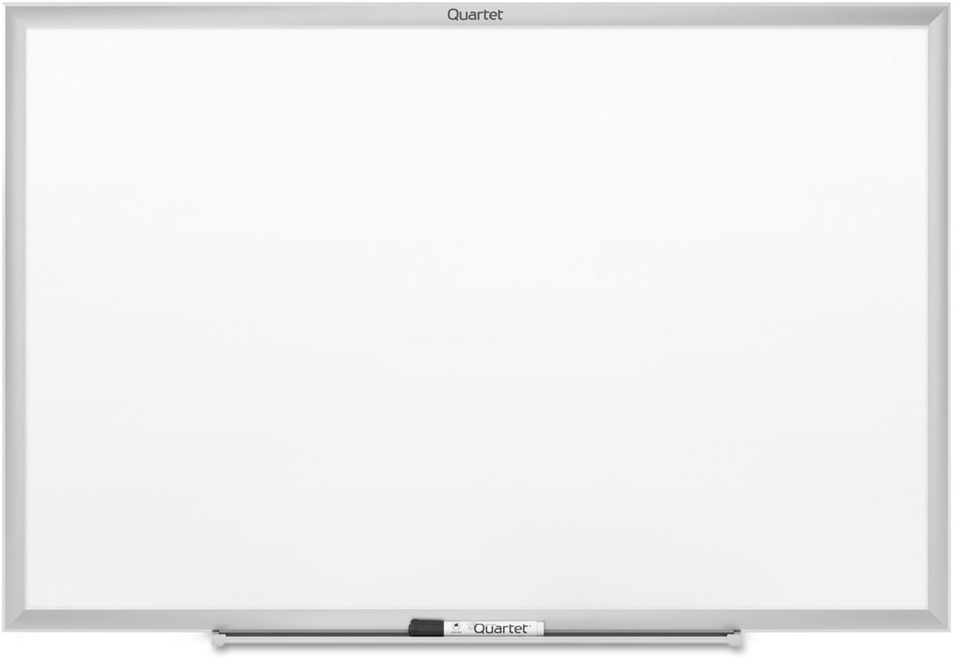 Quartet Classic Nano - Clean Magnetic Dry - Erase Board Aluminum Frame - 96"W x 48"H (SM538) - SchoolOutlet