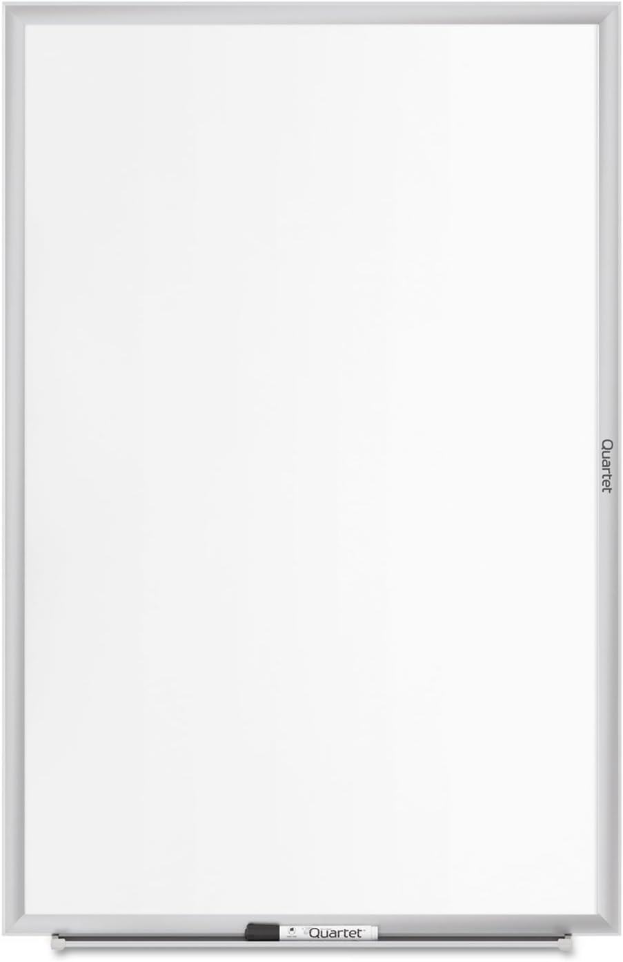 Quartet Classic Nano - Clean Magnetic Dry - Erase Board Aluminum Frame - 96"W x 48"H (SM538) - SchoolOutlet