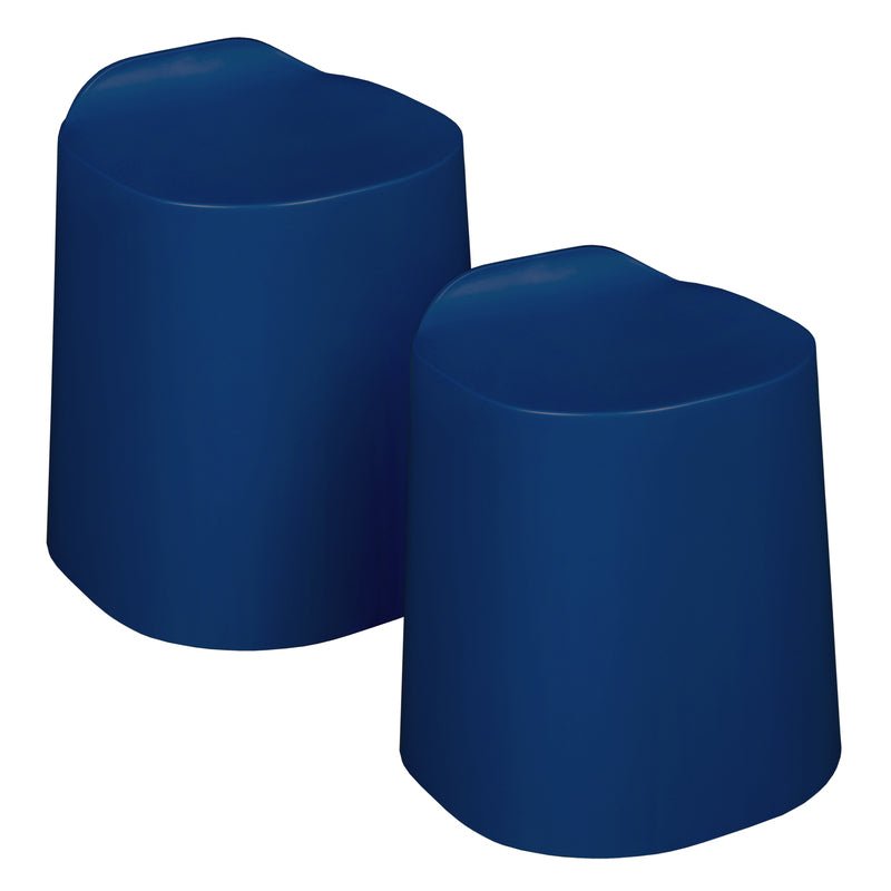 Regency Dott Plastic Stackable Stool (Pack of 2) - SchoolOutlet
