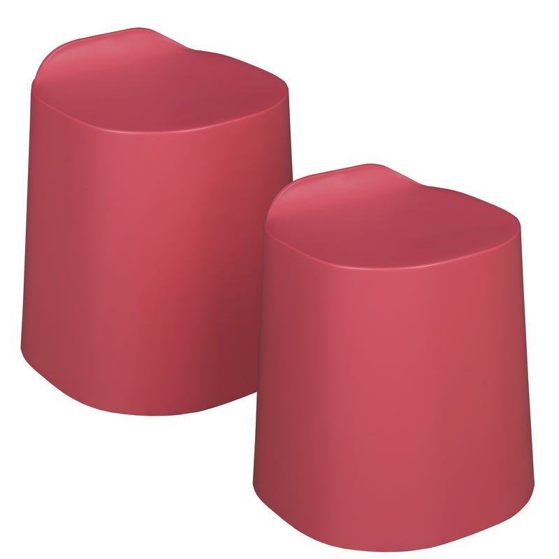 Regency Dott Plastic Stackable Stool (Pack of 2) - SchoolOutlet