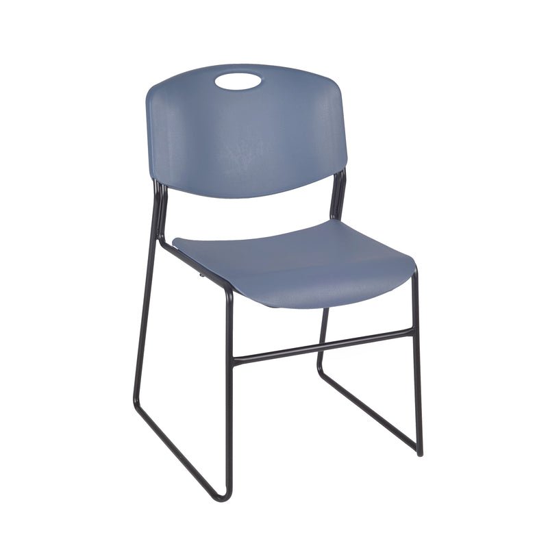 Regency Zeng Ultra Compact Metal Frame Armless Stackable Chair (Pack of 50) - SchoolOutlet