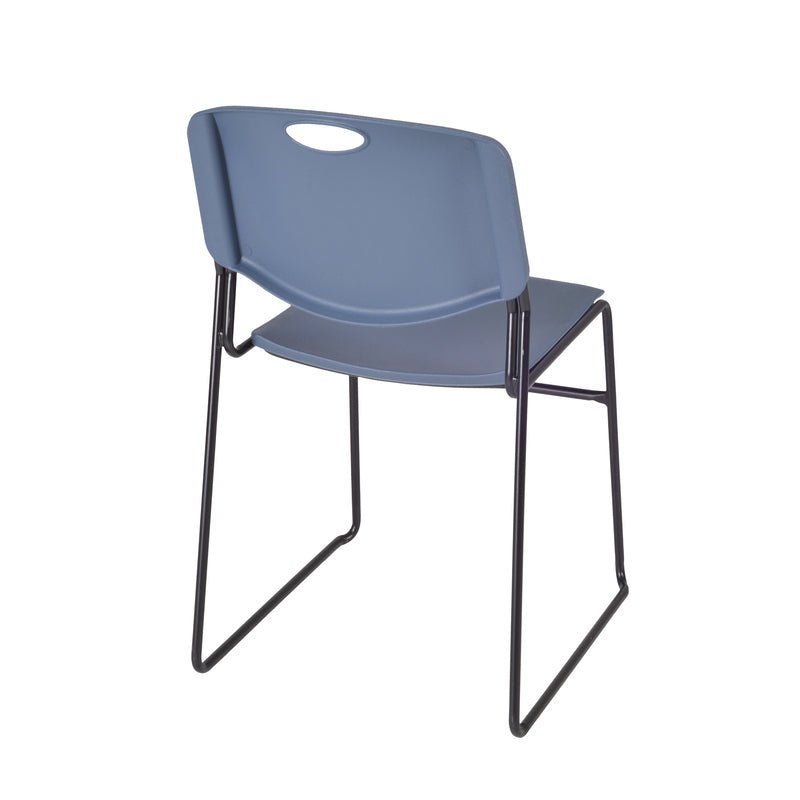 Regency Zeng Ultra Compact Metal Frame Armless Stackable Chair (Pack of 50) - SchoolOutlet