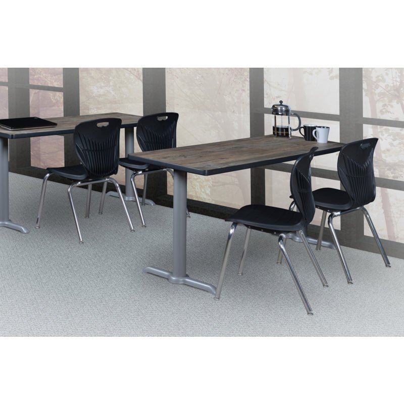 Regency Andy School Stack Chair 18" Seat Height for 5th Grade - Adult Students - SchoolOutlet