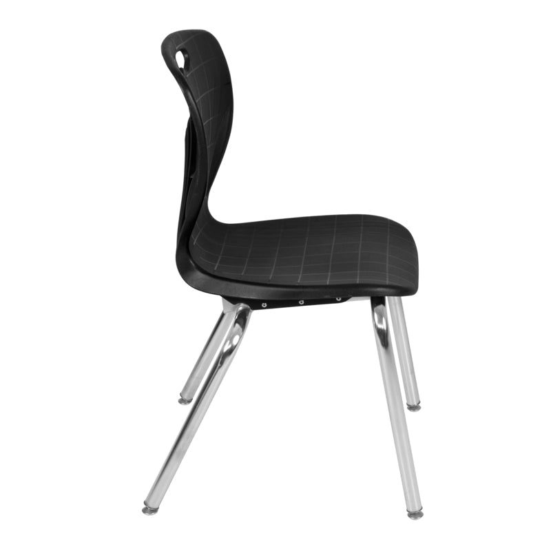 Regency Andy School Stack Chair 18" Seat Height for 5th Grade - Adult Students - SchoolOutlet