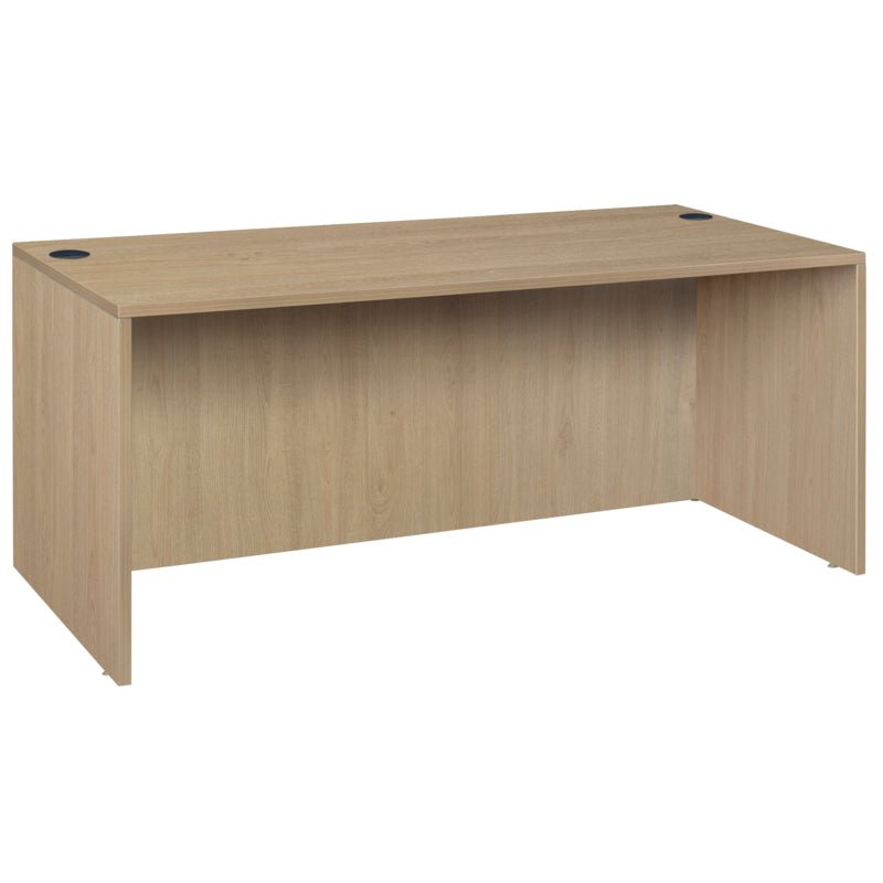 Regency Legacy 66 in. Desk Shell - Noble Oak - SchoolOutlet