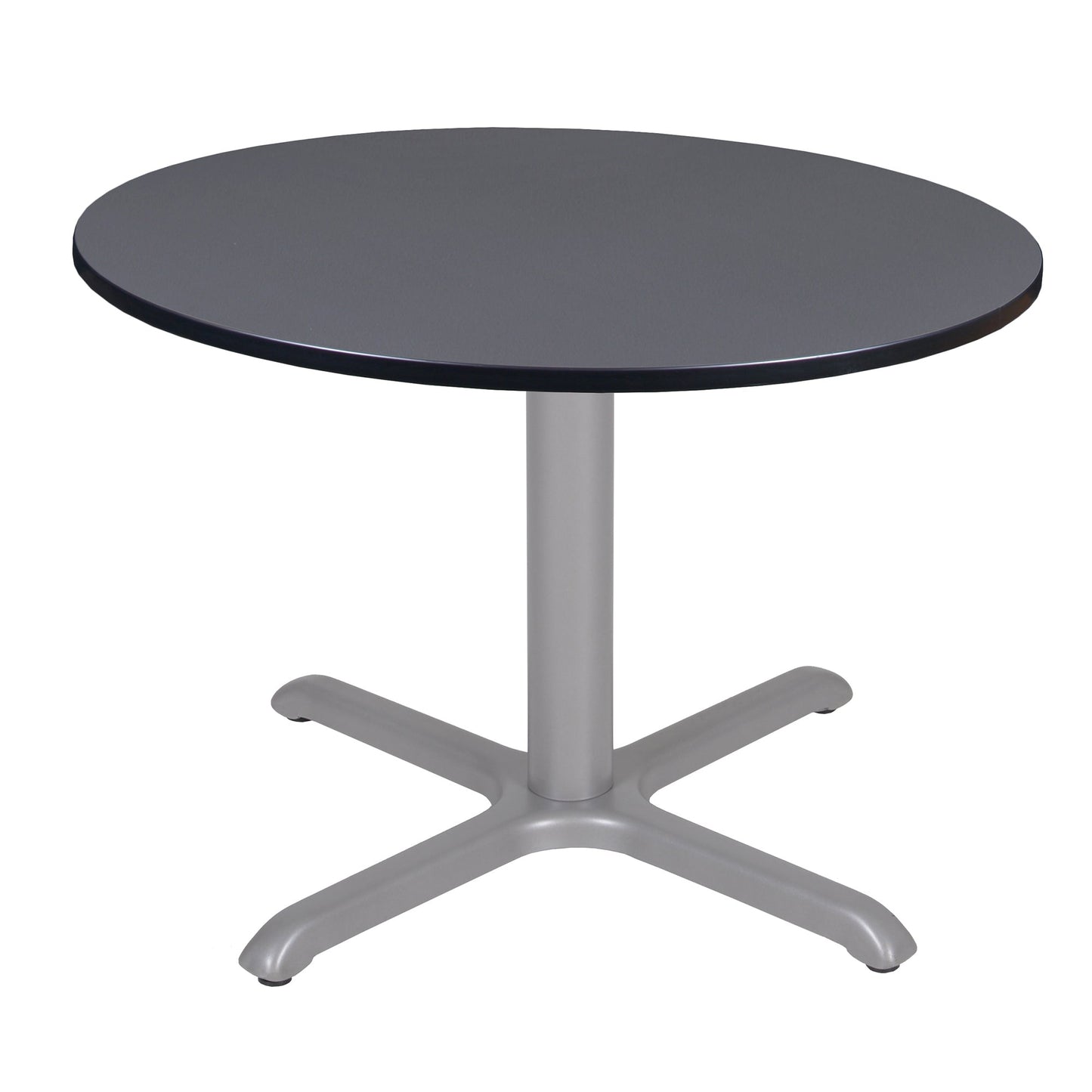 Regency Cain 48 in. Large Round X - Base Breakroom Table - SchoolOutlet