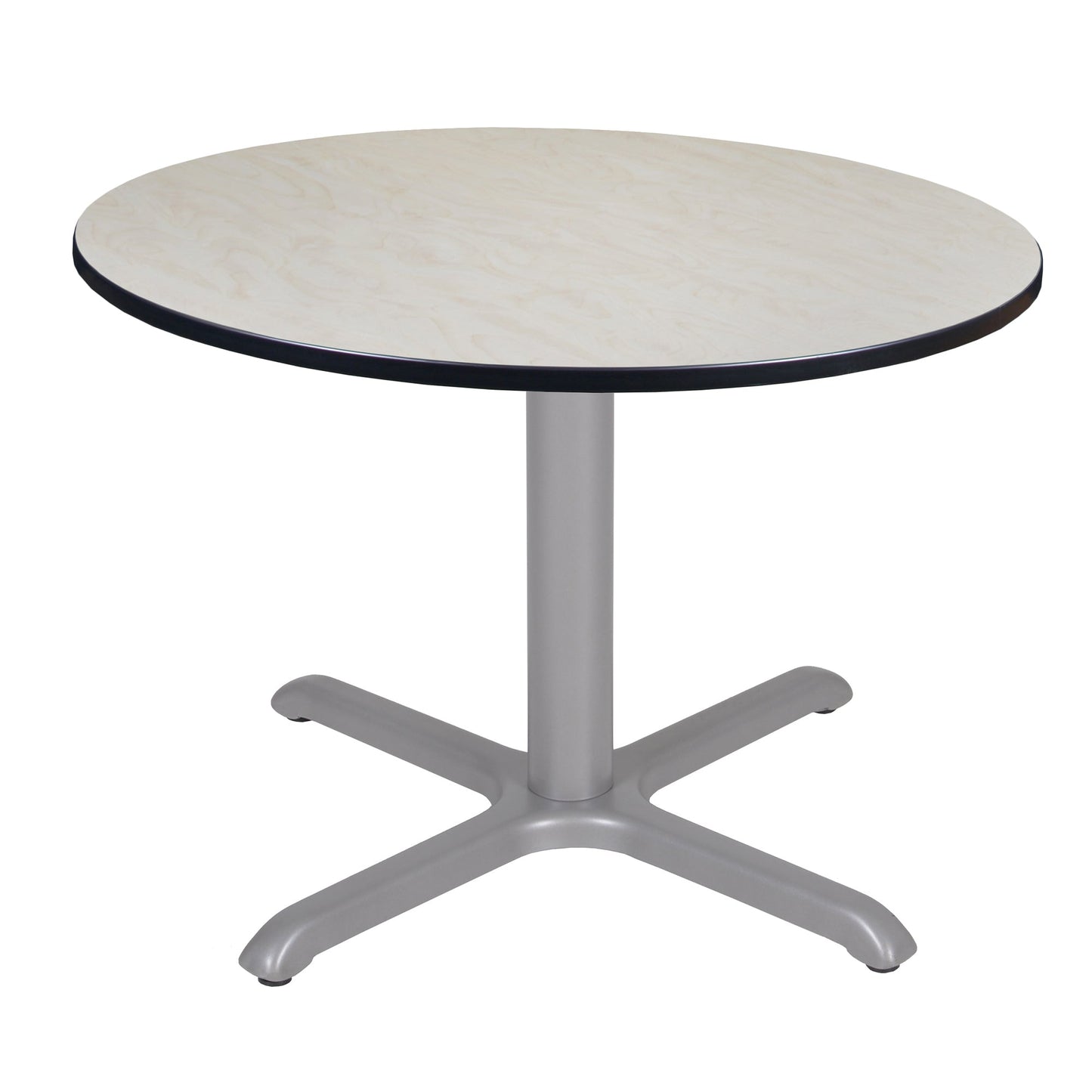 Regency Cain 48 in. Large Round X - Base Breakroom Table - SchoolOutlet