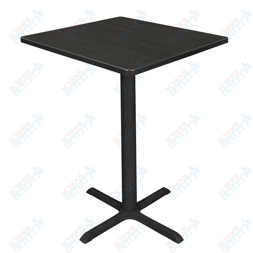 Regency Cain Small 30 in. Square X - Base Cafe Table REG-TCB3030 - SchoolOutlet