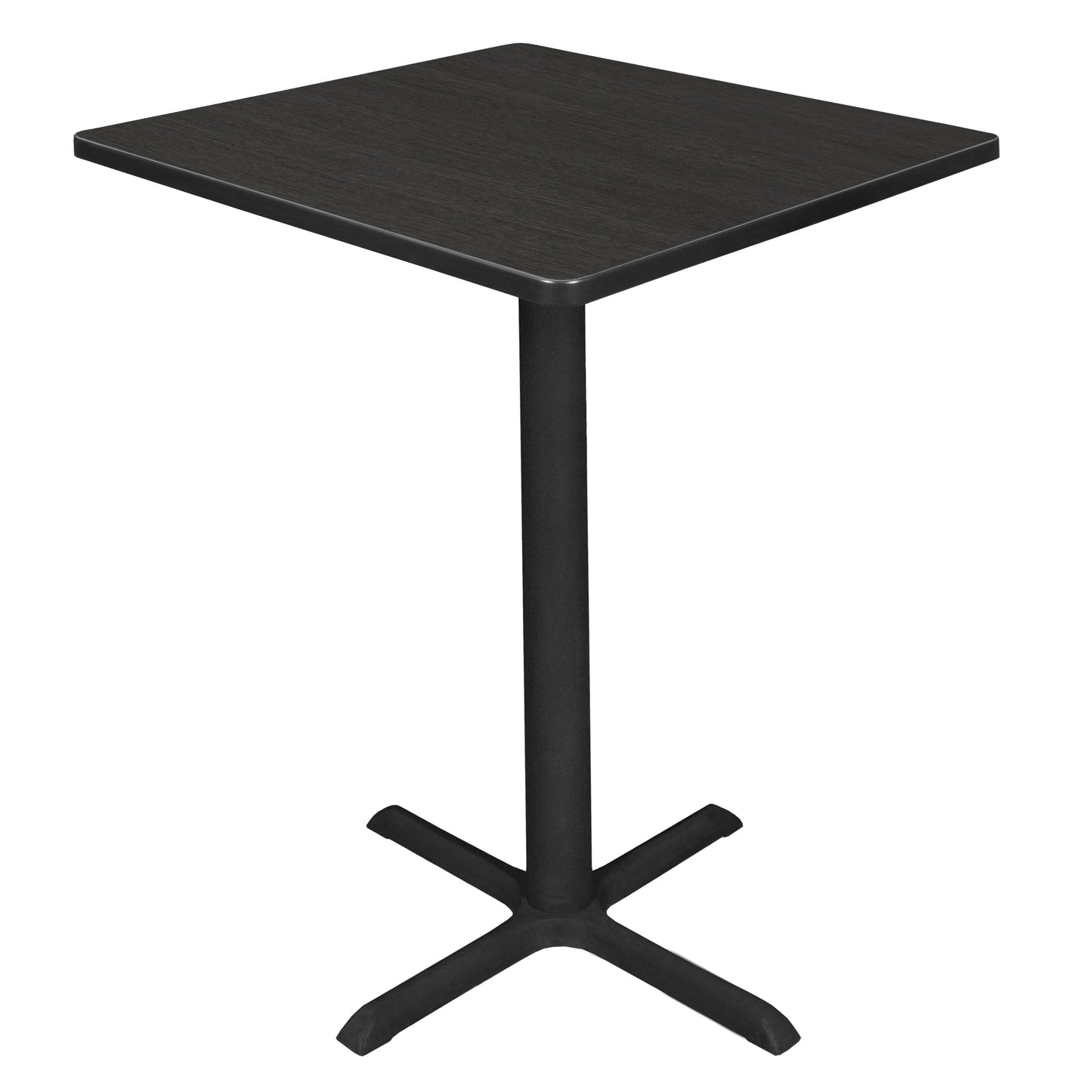 Regency Cain Small 30 in. Square X - Base Cafe Table - SchoolOutlet