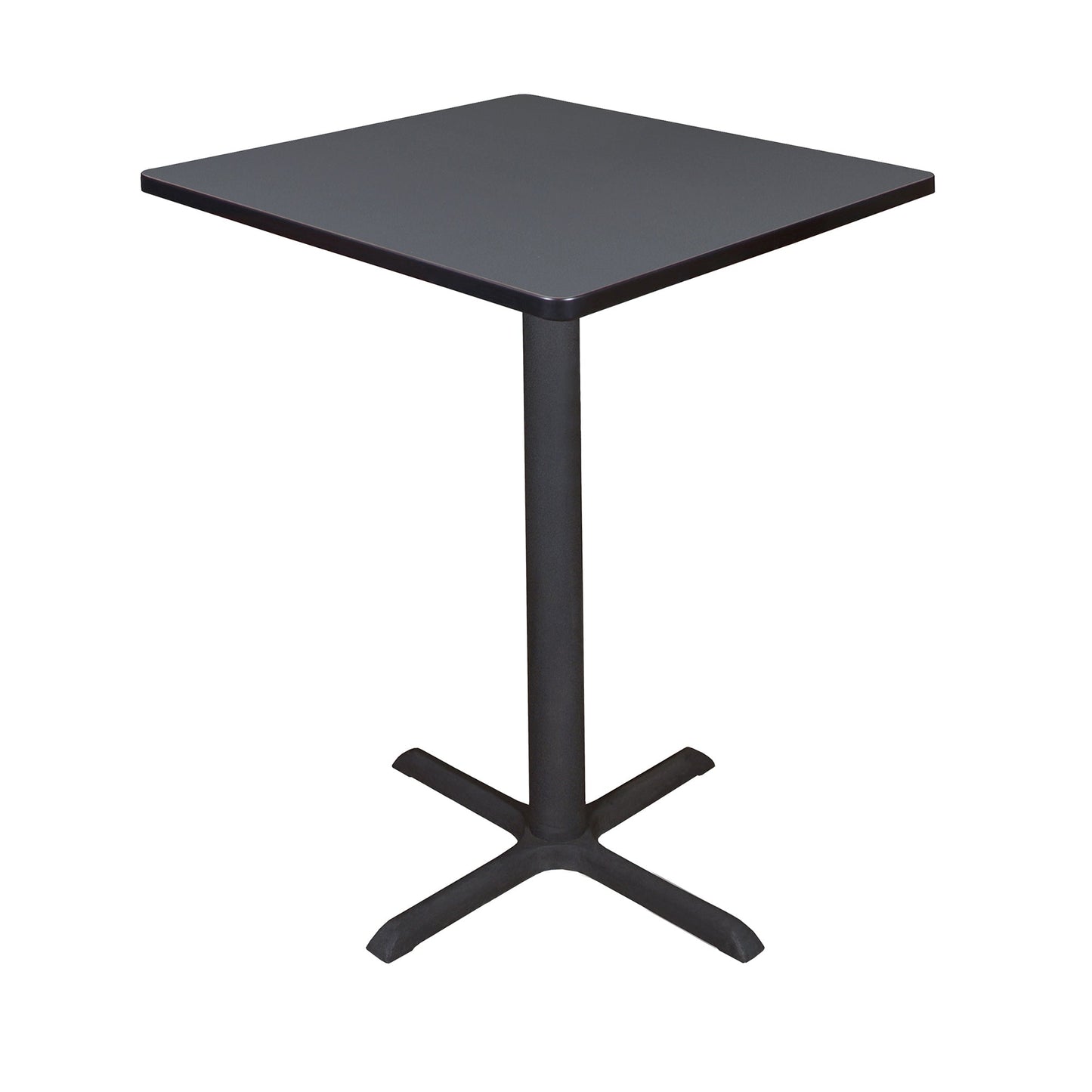 Regency Cain Small 30 in. Square X - Base Cafe Table - SchoolOutlet