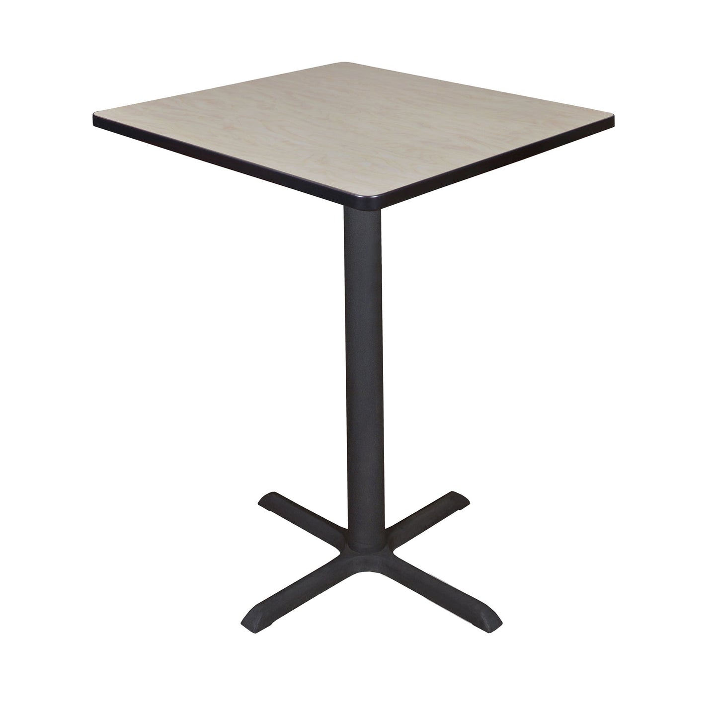 Regency Cain Small 30 in. Square X - Base Cafe Table - SchoolOutlet
