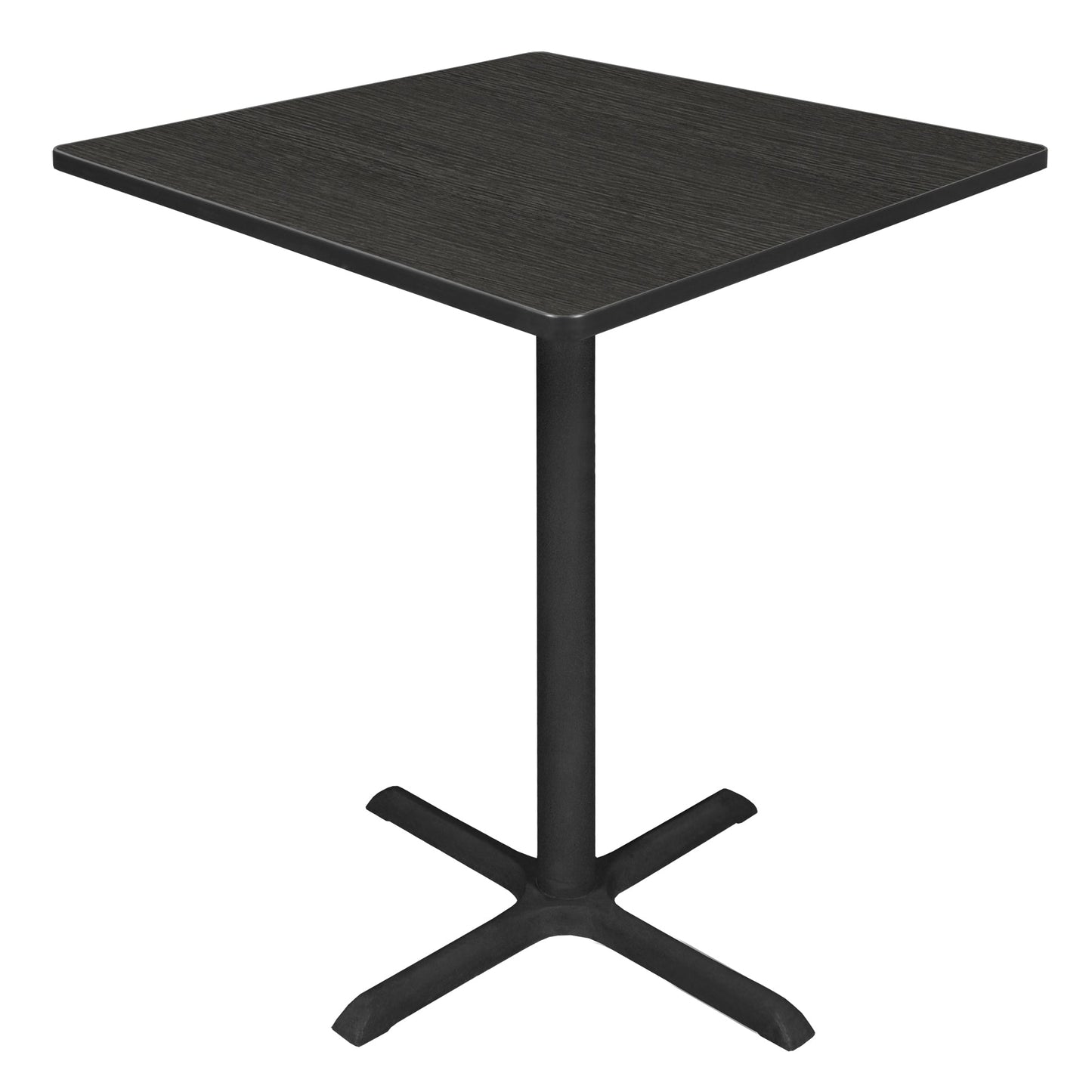 Regency Cain Medium 36 in. Square X - Base Cafe Table - SchoolOutlet