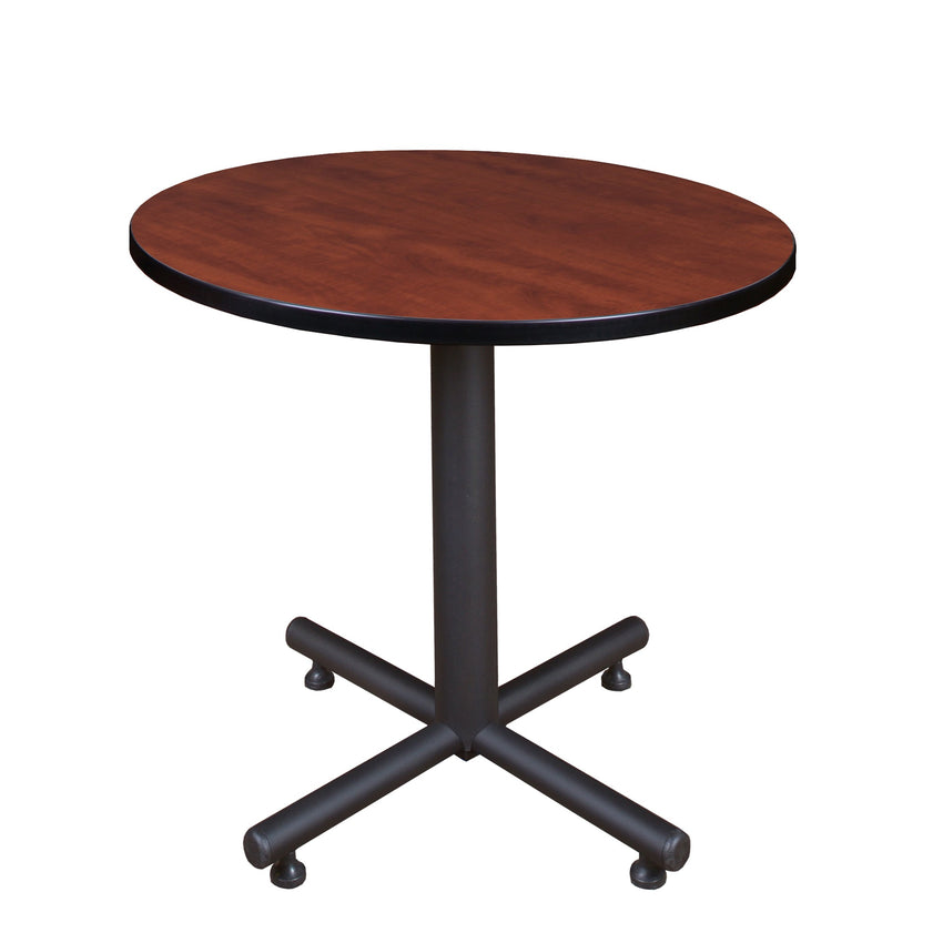 Regency Kobe 30 in. Round X - Base Breakroom Table - SchoolOutlet