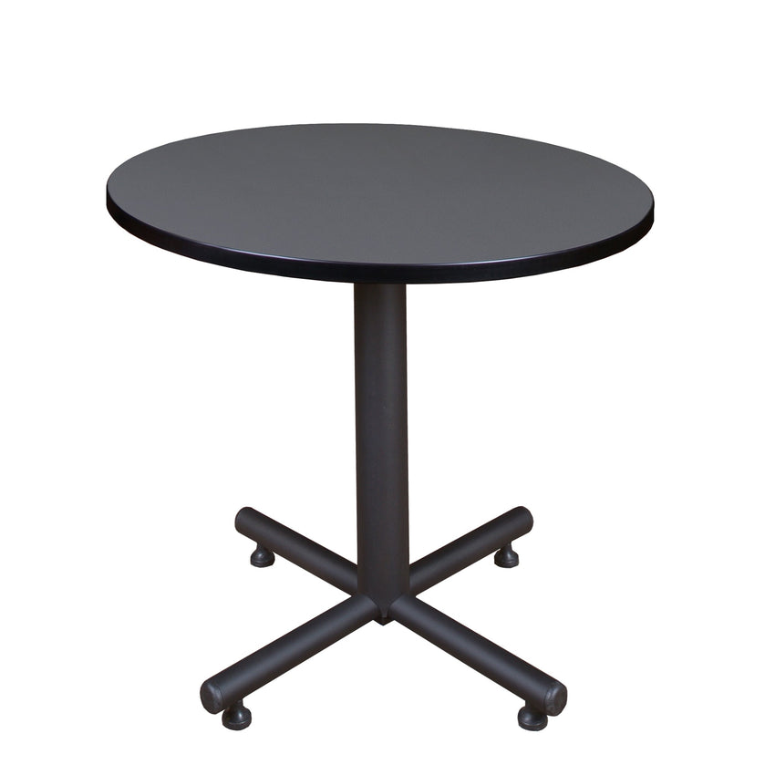 Regency Kobe 30 in. Round X - Base Breakroom Table - SchoolOutlet