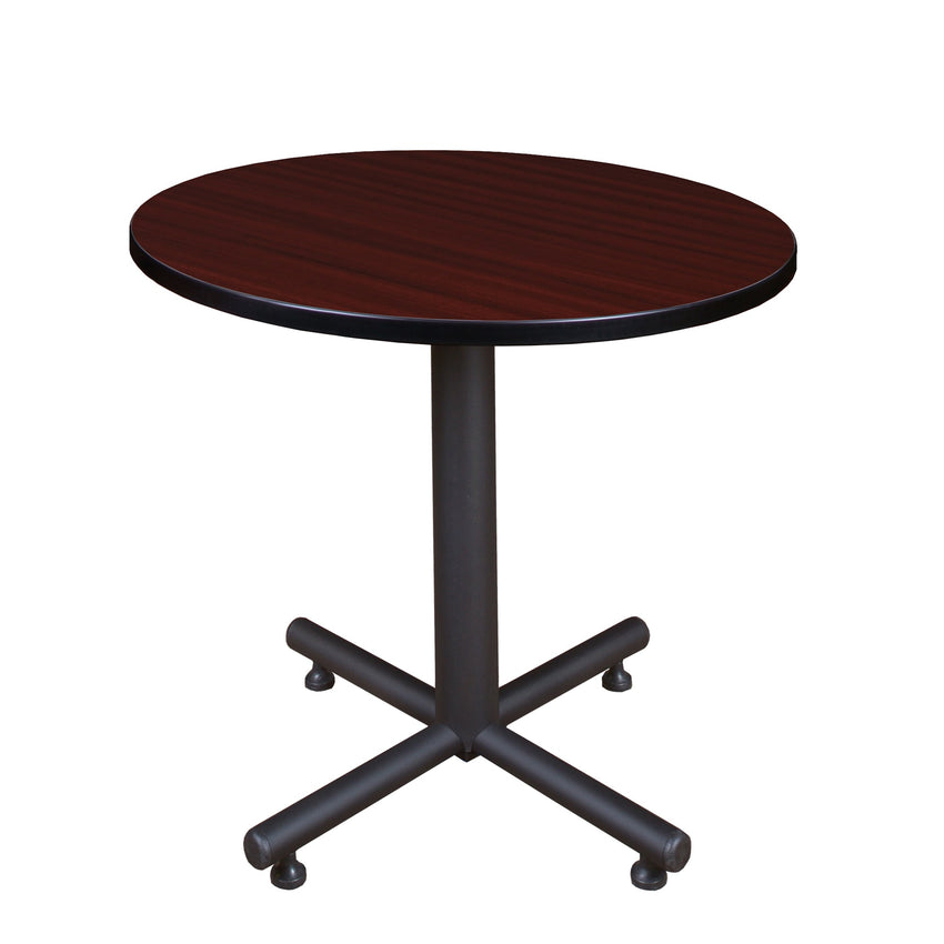 Regency Kobe 30 in. Round X - Base Breakroom Table - SchoolOutlet