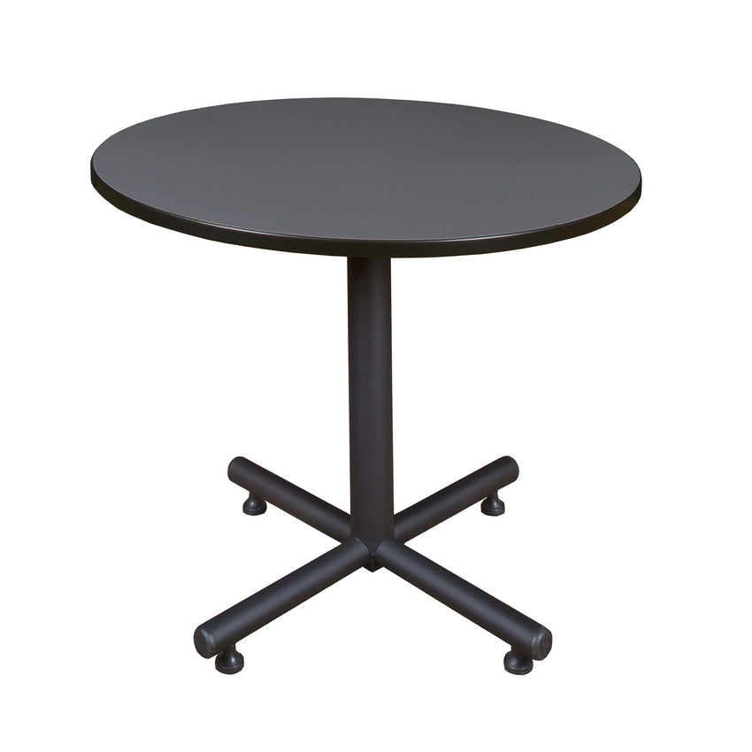 Regency Kobe 36 in. Round X - Base Breakroom Table - SchoolOutlet