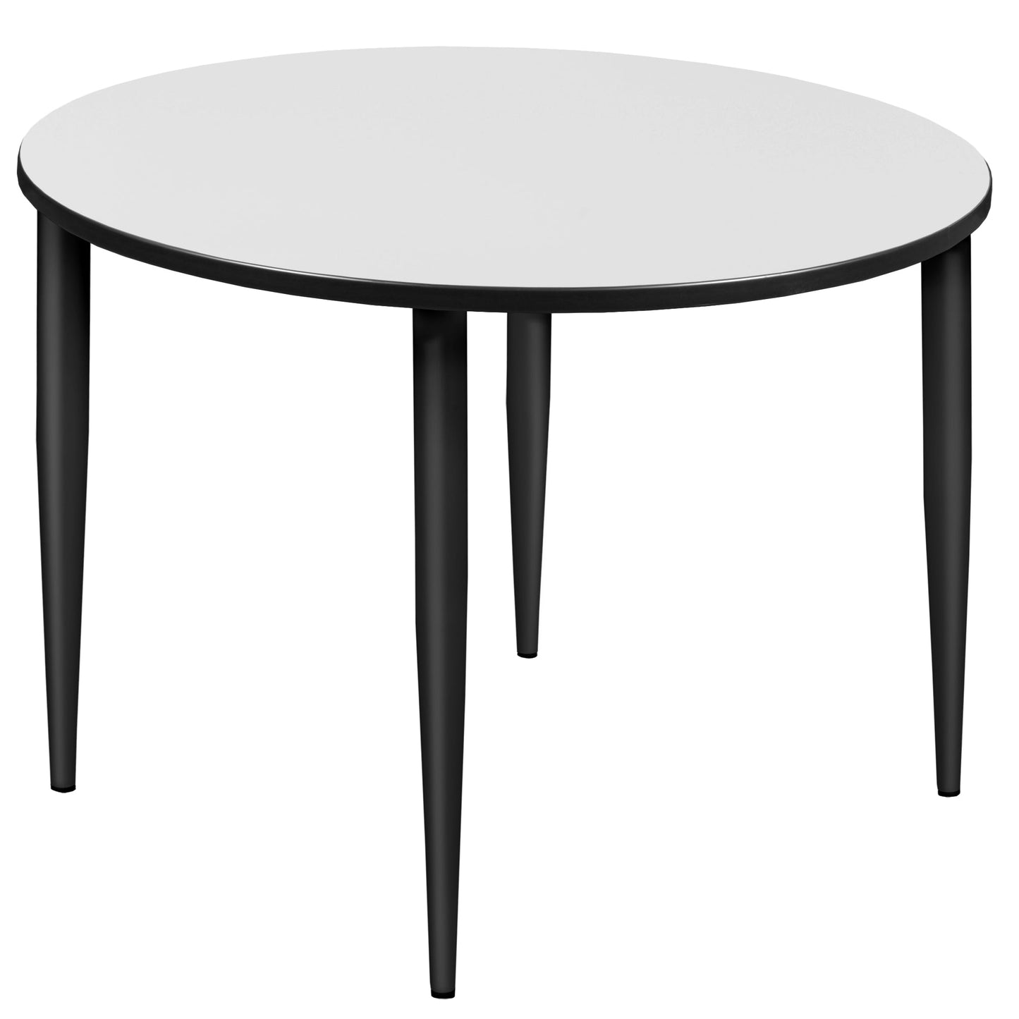 Regency Kahlo 48 in. Round Breakroom Table - Tapered Legs - SchoolOutlet
