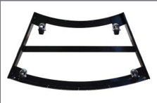 Russwood Library Furniture Inspire Series "Palette Titan Cart - For Df Radius Shelving" (RUS - 2RS - ATC) - SchoolOutlet