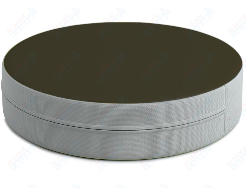 Russwood Library Furniture Zipit - Rollit Series - Zipit Dot - 18"Diameter soft seat - 4"H (RUS - ZP - DT418 - G1) - SchoolOutlet