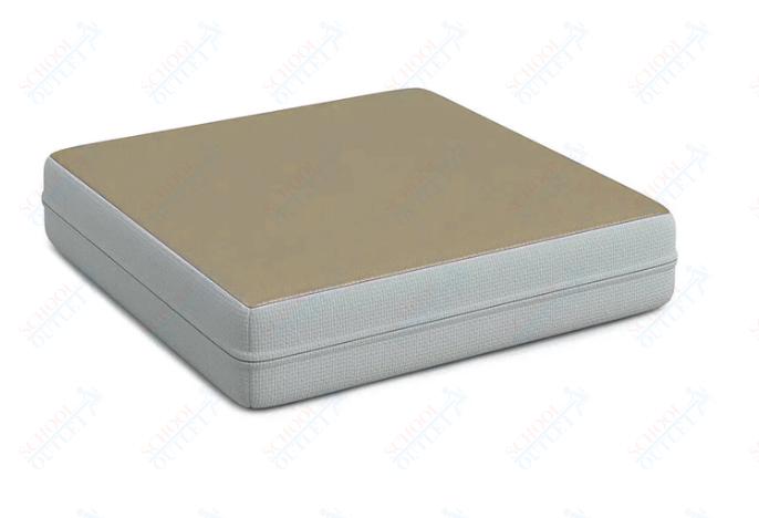 Russwood Library Furniture Zipit - Rollit Series - Zipit Pad - 24" Square soft seat - 4"H (RUS - ZP - PD424 - G1) - SchoolOutlet