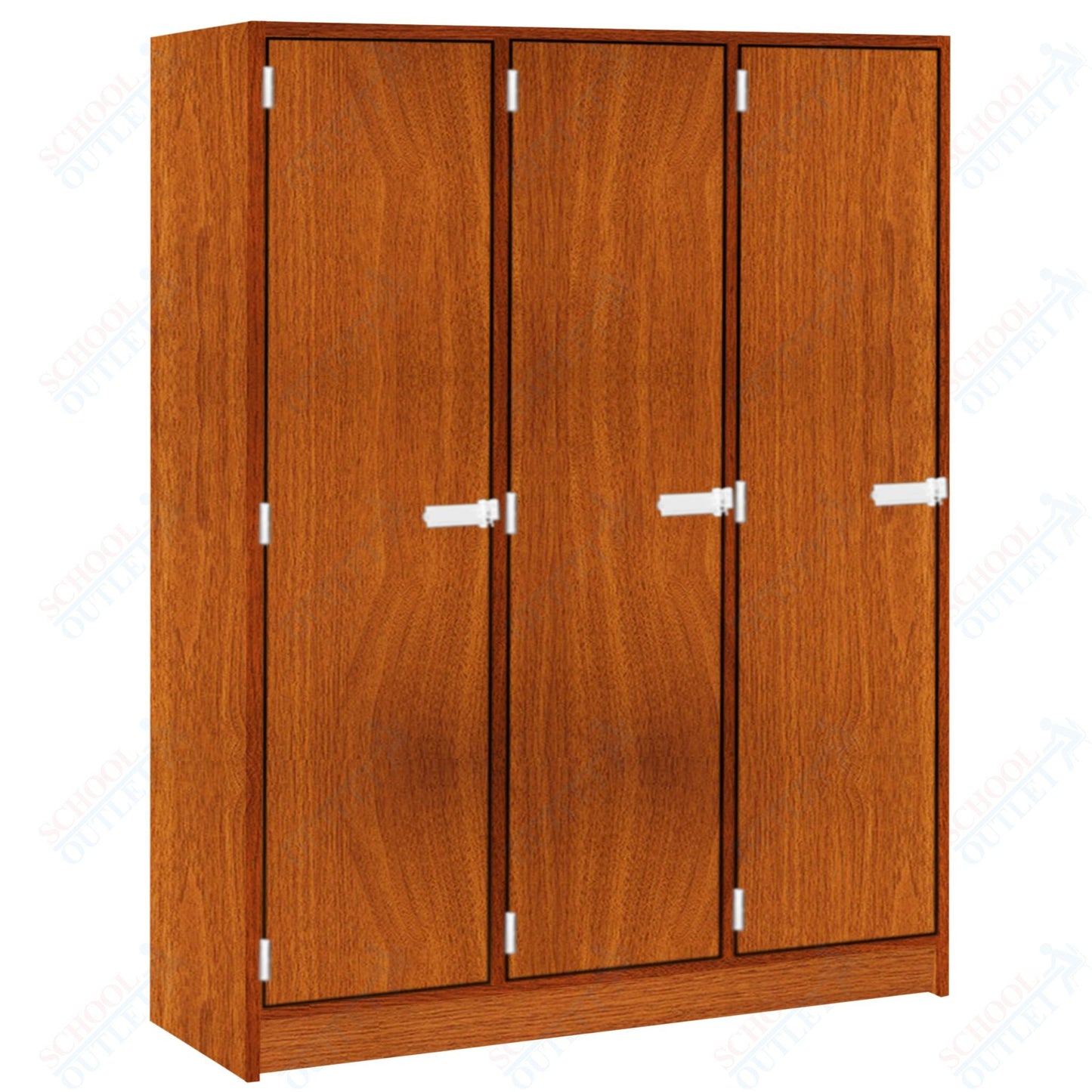 Triple Wide Storage One Shelf Triple Door Locker (79005 B45) - SchoolOutlet