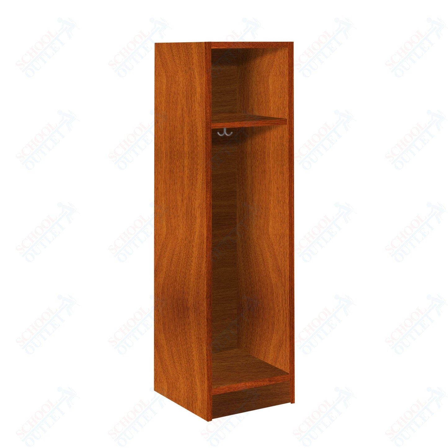 Single Wide Storage Two Shelves No Door Locker (79012 Z16) - SchoolOutlet